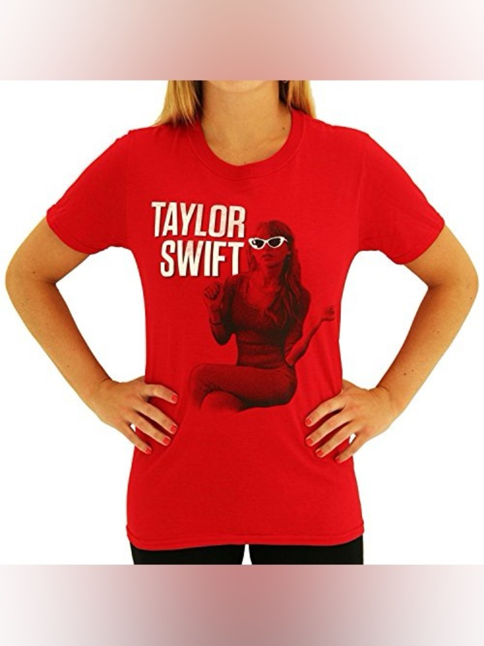 2013 Taylor Swift "Red Tour" red t-shirt